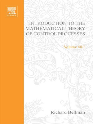 cover image of Introduction to the Mathematical Theory of Control Processes